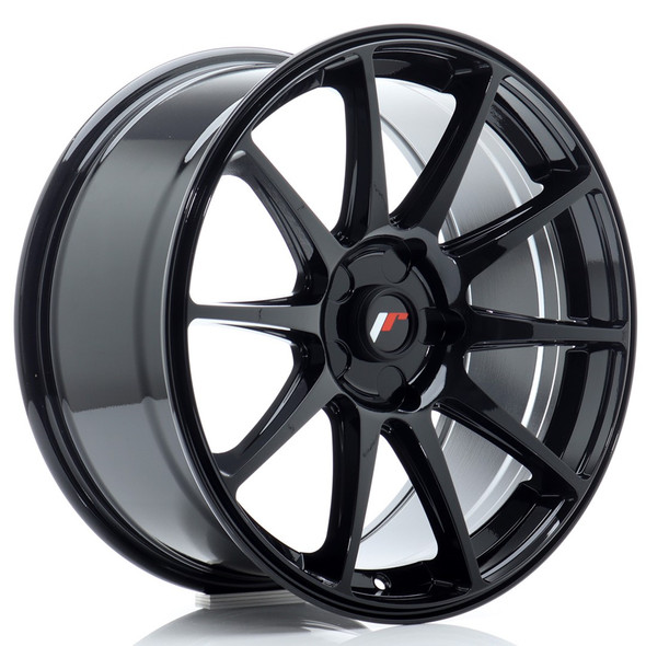 JR Wheels JR11 18x8.5 ET40 5x114.3 72.6mm Gloss Black