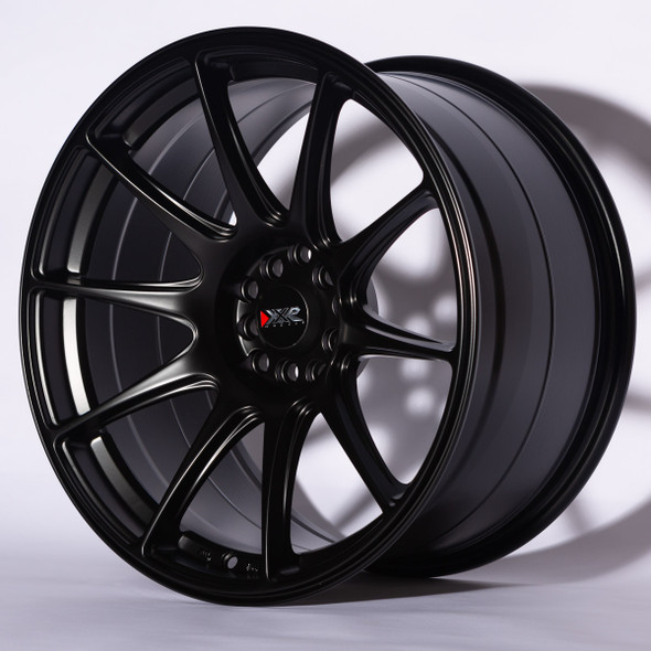 XXR 527 18x9.75 ET20 5x100 5x114.3 flat black srbpower.com