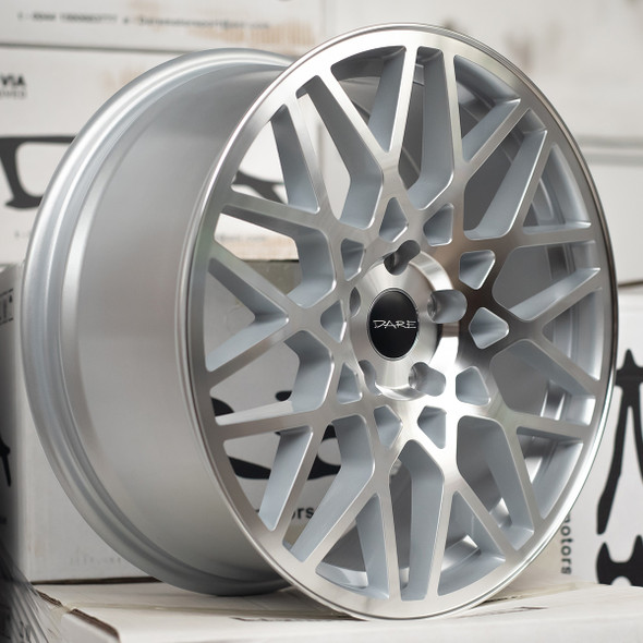 Dare LG2 18 inch 5x112 Silver / Polished Face www.srbpower.com Dare LG2 18 inch 5x112 Silver / Polished Face www.srbpower.com