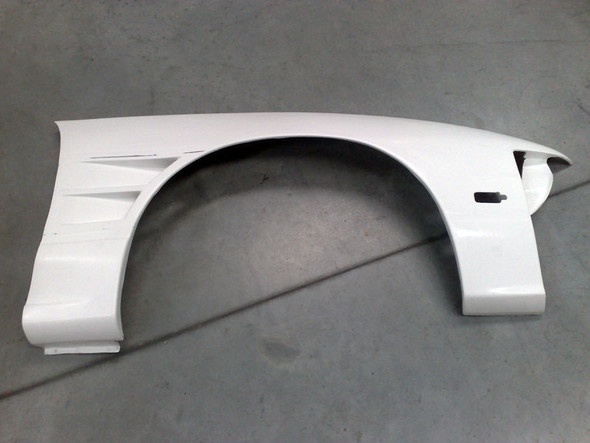 SRB POWER - S13 FIBREGLASS +20mm TYPE 1 TWIN VENTED FRONT FENDERS