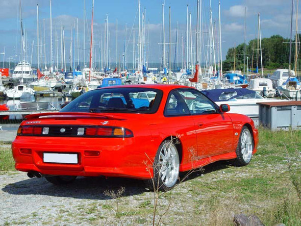 SRB POWER - S14 TYPE Z REAR UNDERSPOILER FIBREGLASS (FOR UK AND EURO TYPE REAR BUMPER)