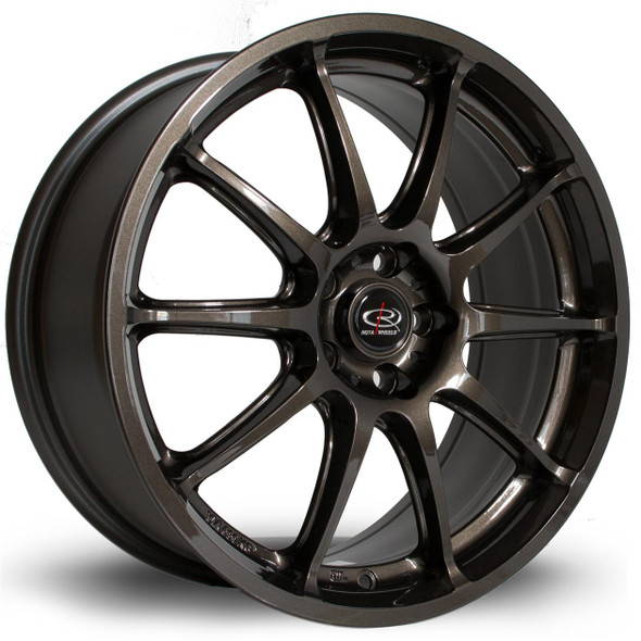 Rota Gra 17x7.5 ET48 5x100 Gunmetal (GRA17517O1P48PCGM0730) www.srbpower.com