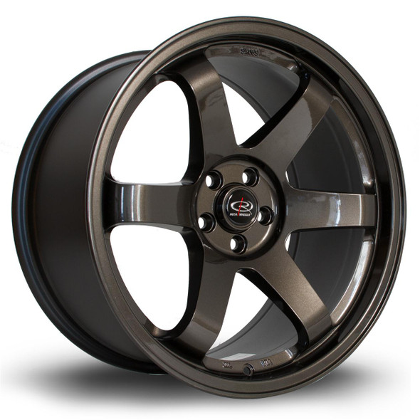 Rota Grid 18x9.5 ET30 5x114 Gunmetal (IKR19518D1P30PCGM0730) www.srbpower.com