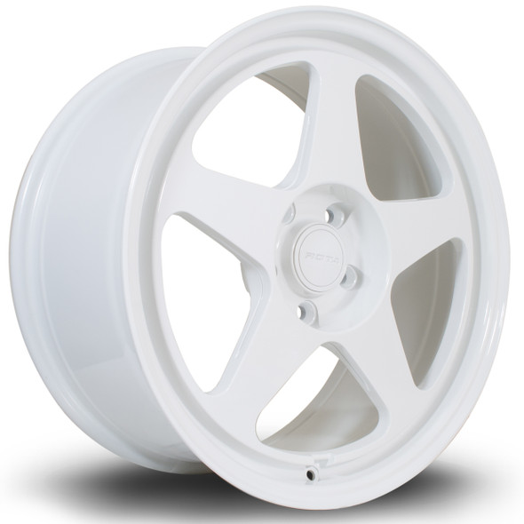 Rota Slip 18x8.5 ET30 5x120 White (SLIP8518K1P30PCWH0761) www.srbpower.com