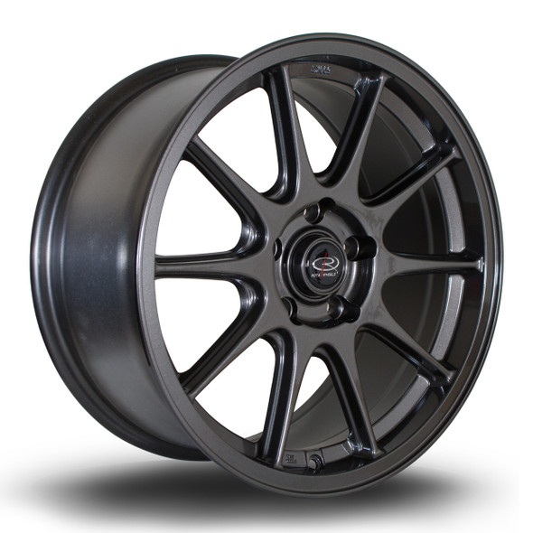 Rota Strike 17x8 ET42 5x114 Gunmetal (STRI8017D1P42PCGM0730) www.srbpower.com