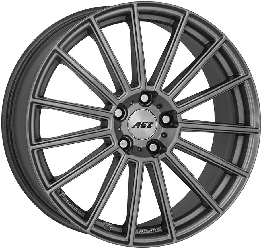 AEZ Steam Graphite 20x8 ET39 66.6mm 5x112 Graphite