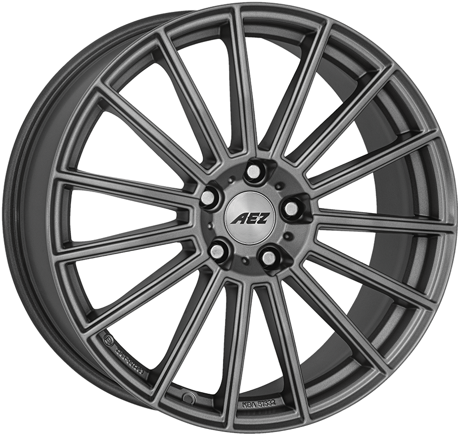 AEZ Steam Graphite 19x8.5 ET38 57.1mm 5x112 Graphite