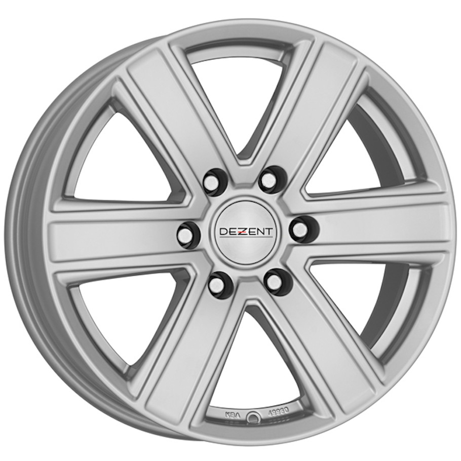 Dezent TJ 18x8 ET20 106.1mm 6x139.7 Silver