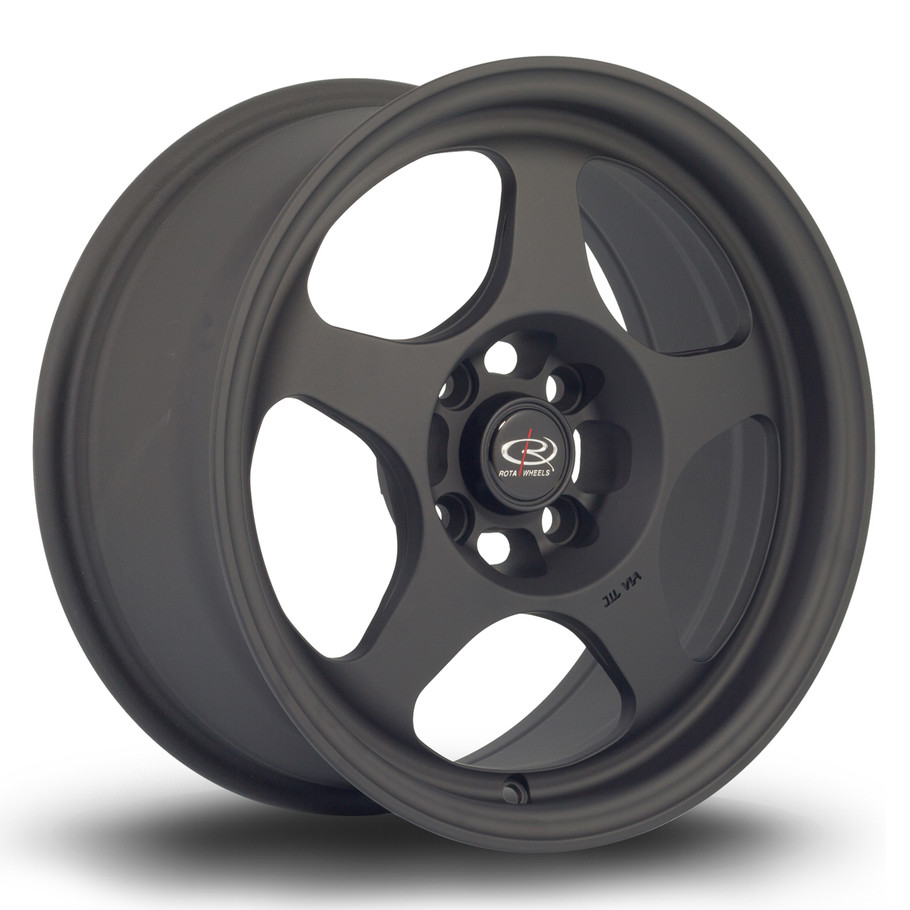 Rota Slip 15x7 ET28 4x100 Flat Black (SLIP7015C1P28PCFB20671) www.srbpower.com