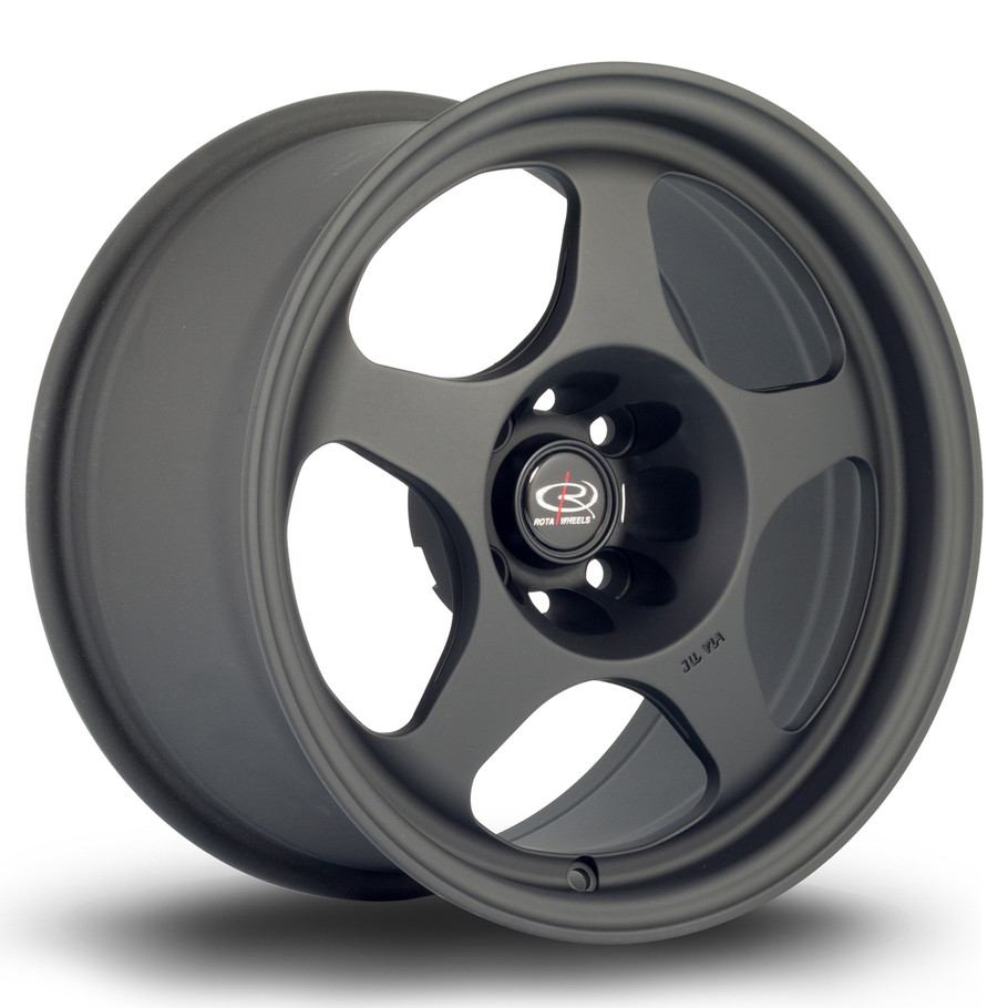 Rota Slip 15x8 ET20 4x100 Flat Black (SLIP8015C1P20PCFB20671) www.srbpower.com