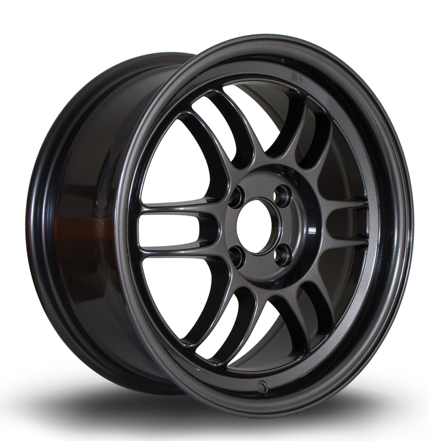 356 Wheels TFS3 16x7 ET38 4x100 Gunmetal (TFS37016C1P38PCGM0671) www.srbpower.com