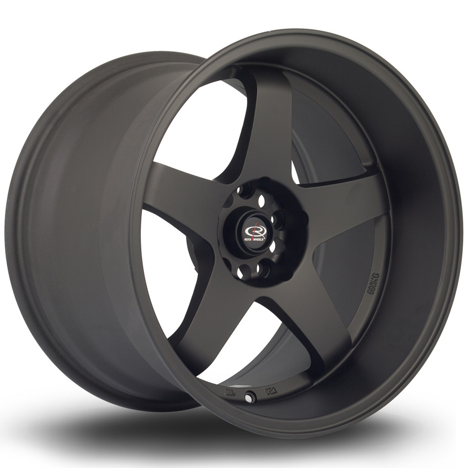 Rota GTR-D 18x12 ET0 5x114.3 FBlack2 (45R31218D1P00PCFB20730) www.srbpower.com