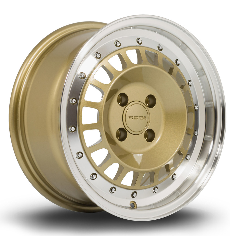 Rota Speciale 15x7 ET20 4x108 RLGold (COM27015B1P20RLPG0730) www.srbpower.com