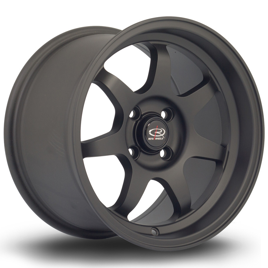 Rota K7 15x9 ET36 4x100 FBlack2 (K7159015C1P36PCFB20671) www.srbpower.com