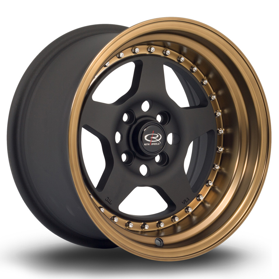 Rota Kyusha 15x8 ET0 4x114.3 FBlackSBronzeLip (KYUS8015A1P00PCFBZ0730) www.srbpower.com