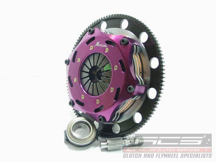 Xtreme 184mm Rigid Ceramic Twin Plate Clutch Kit Incl Flywheel Honda Civic (KHN18522-2E) www.srbpower.com