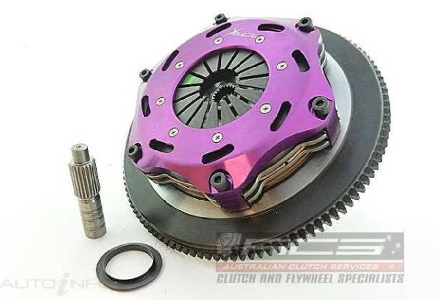 Xtreme 184mm Rigid Ceramic Twin Plate Clutch Kit Incl Flywheel Mazda MX5  (KMZ18525-2E) www.srbpower.com