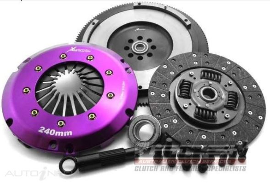 Xtreme Heavy Duty Organic Clutch Kit Incl Flywheel Honda Civic (KHN24537-1A) www.srbpower.com