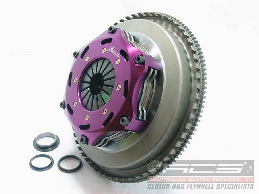 Xtreme 184mm Rigid Ceramic Twin Plate Clutch Kit Incl Flywheel BMW M3 (KBM18531-2E) www.srbpower.com