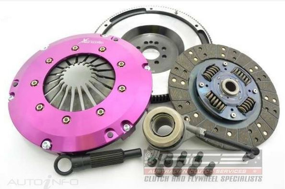 Xtreme Heavy Duty Organic Clutch Kit Incl Flywheel & CSC Volkswagen Golf GTI (KVW24698-1A) www.srbpower.com