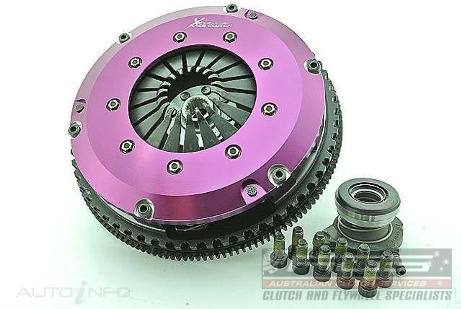 Xtreme Race Sprung Ceramic Clutch Kit Incl Flywheel & CSC Volvo C30 (KFD24637-1R) www.srbpower.com