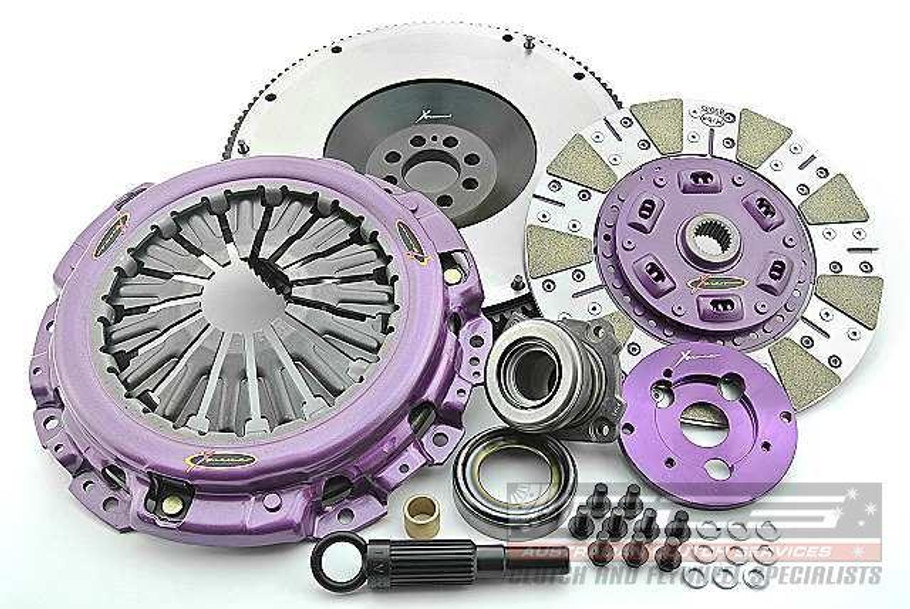 Xtreme Heavy Duty Cushioned Ceramic Clutch Kit Incl Flywheel & CSC Nissan 370Z (KNI25688-1C) www.srbpower.com