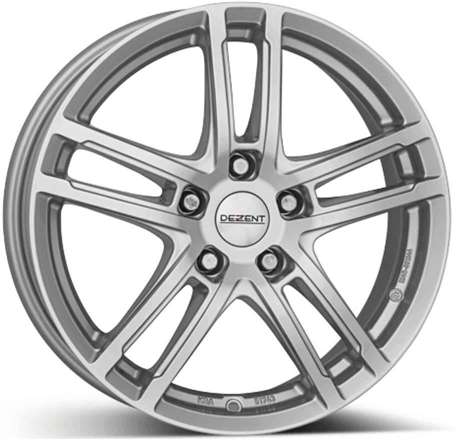 Dezent TZ 17x6.5 ET44 5x112 Silver www.srbpowerr.com