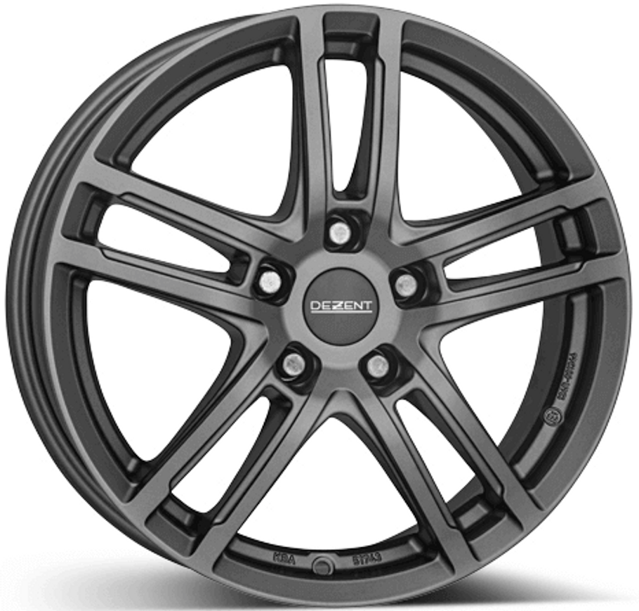 Dezent TZ 18x8 ET40 5x108 Gunmetal www.srbpowerr.com