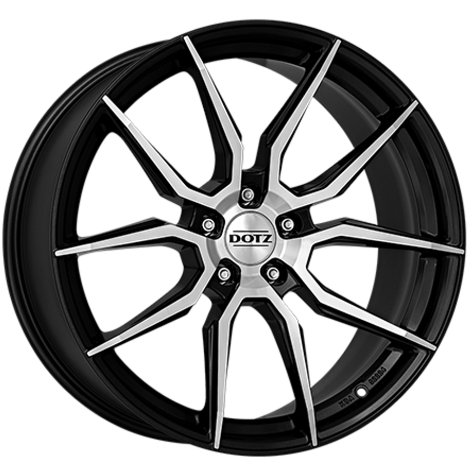 Dotz Misano 17x7.5 ET48 5x108 Gunmetal / Polished www.srbpowerr.com