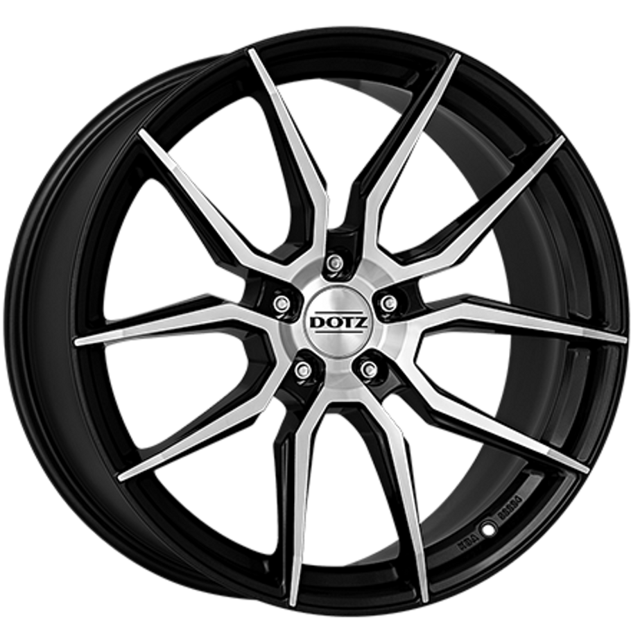 Dotz Misano 18x8 ET40 5x112 Gunmetal / Polished www.srbpowerr.com