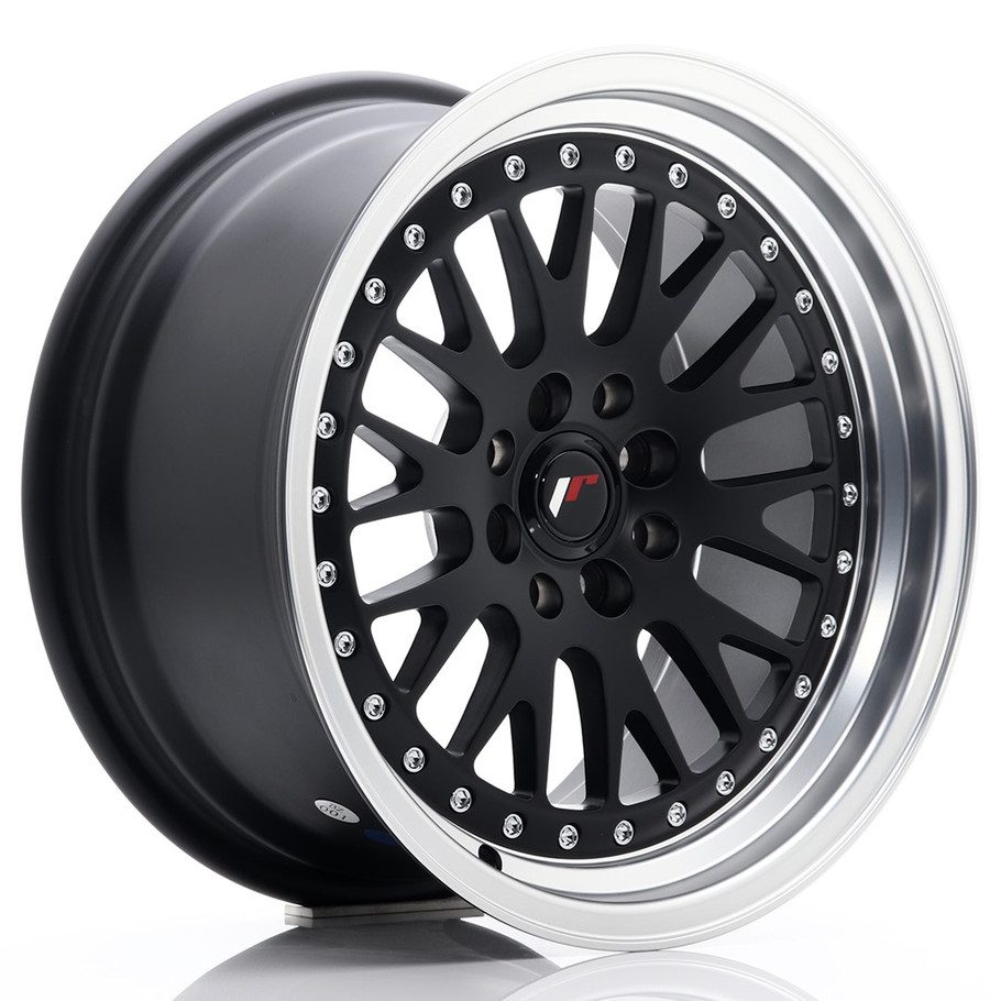 JR Wheels JR10 16x8 ET20 4x100/108 Matt Black www.srbpower.com