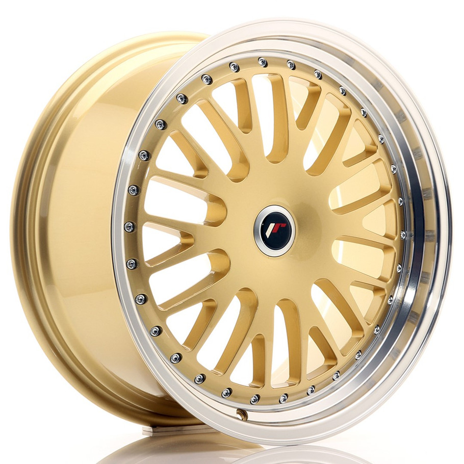 JR Wheels JR10 19x8.5 ET20-35 CUSTOM PCD Gold www.srbpower.com