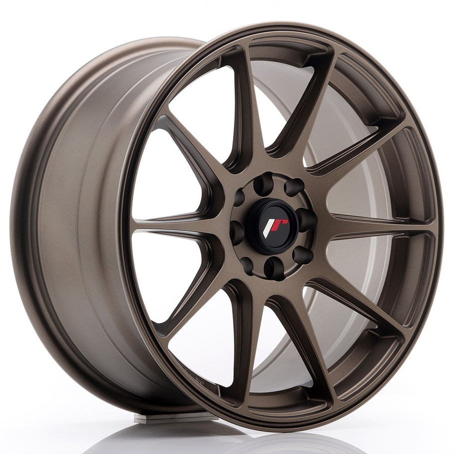 JR Wheels JR11 17x8.25 ET35 5x100/1143 Matt Bronze www.srbpower.com