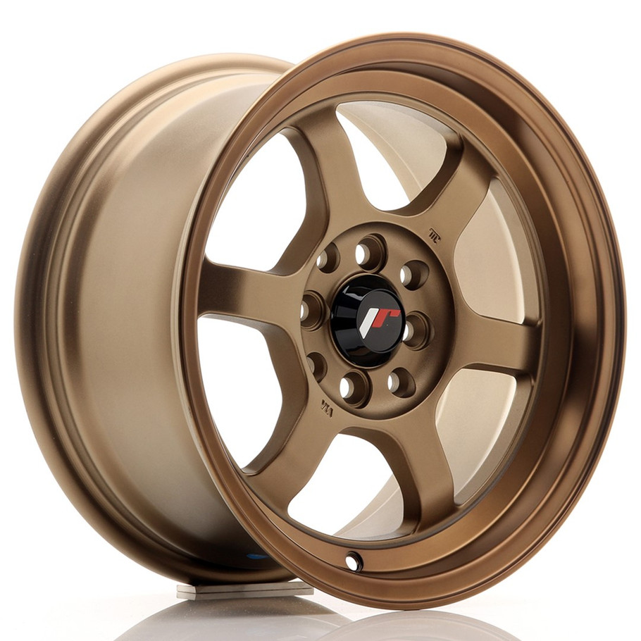 JR Wheels JR12 15x7.5 ET26 4x100/114 Dark Anodized Bronze www.srbpower.com