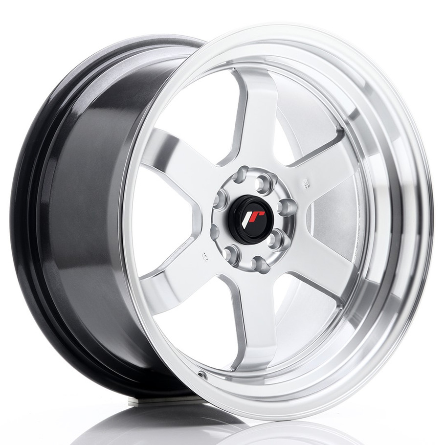 JR Wheels JR12 17x9 ET25 5x112/120 Hyper Silver w/Machined Lip www.srbpower.com