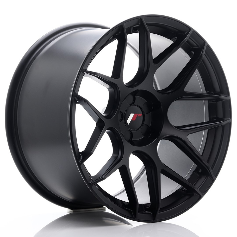 JR Wheels JR18 19x11 ET15-30 5H CUSTOM PCD Matt Black www.srbpower.com