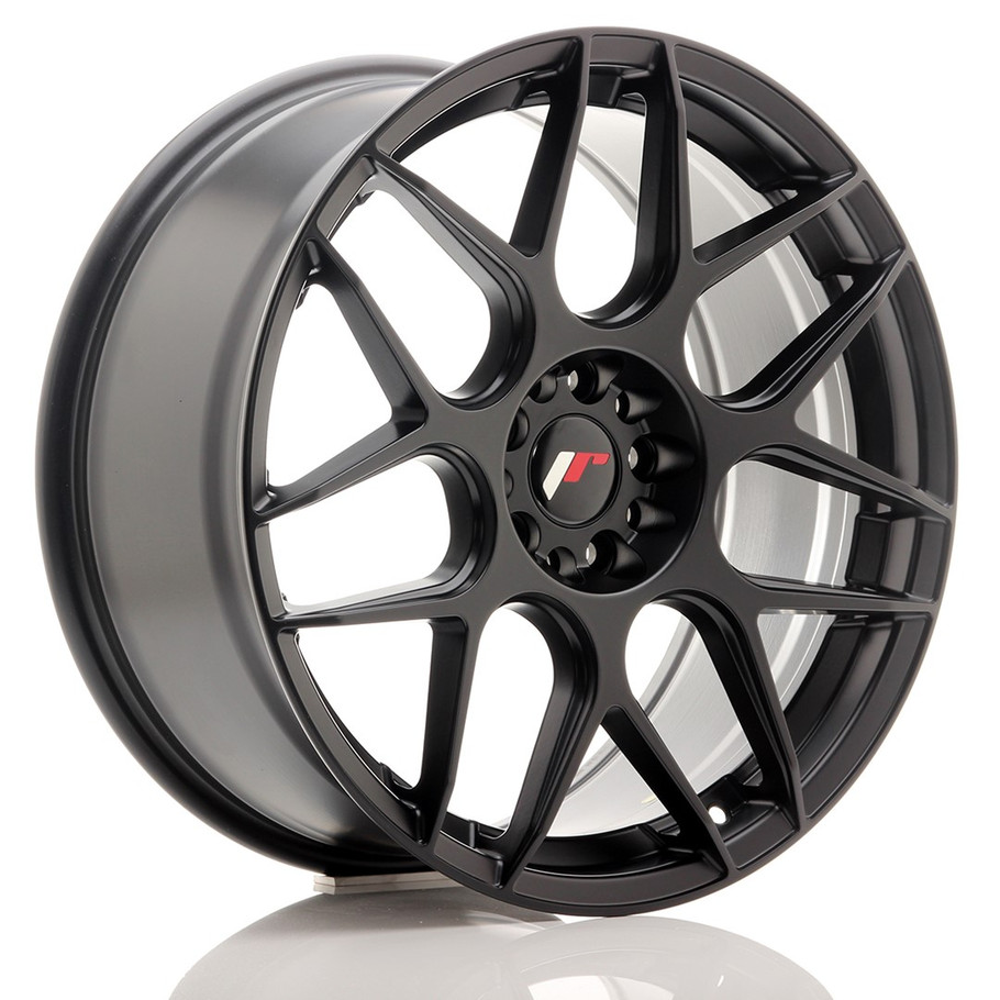 JR Wheels JR18 19x8.5 ET35 5x120 Matt Black www.srbpower.com