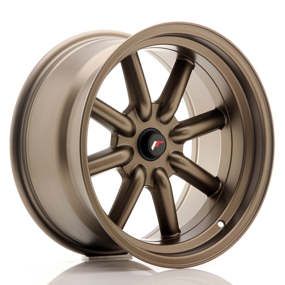 JR Wheels JR19 17x9 ET-25-(-10) CUSTOM PCD MatBronze www.srbpower.com