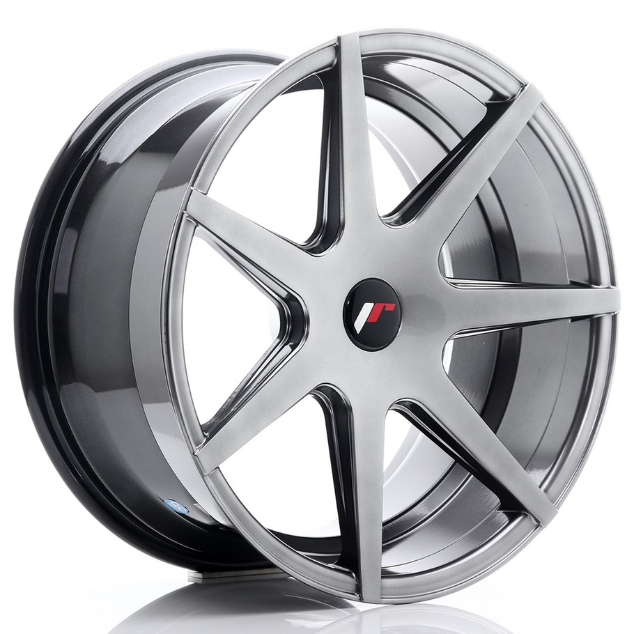 JR Wheels JR20 19x9.5 ET20-40 CUSTOM PCD Hyper Black www.srbpower.com