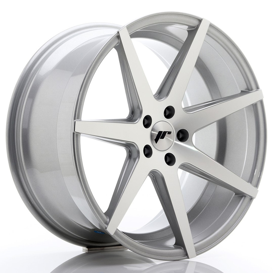 JR Wheels JR20 20x10 ET40 5x112 Silver Machined Face www.srbpower.com