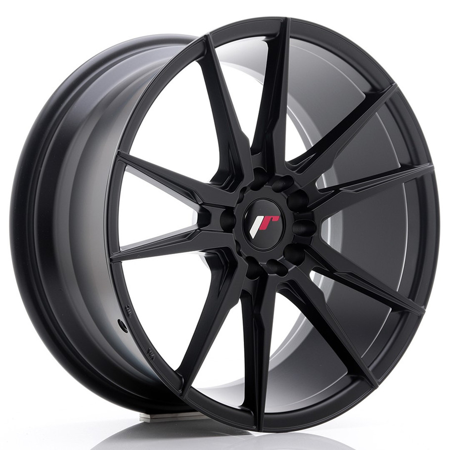 JR Wheels JR21 19x8.5 ET40 5x112/114 Matt Black www.srbpower.com