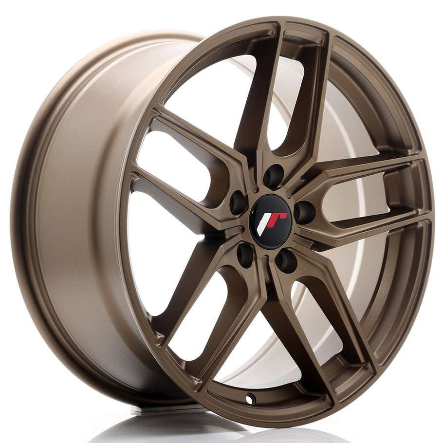 JR Wheels JR25 18x8.5 ET40 5x112 Bronze www.srbpower.com