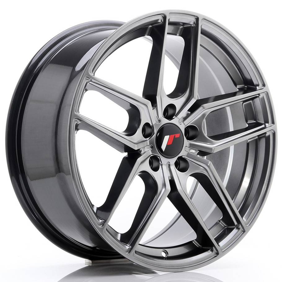 JR Wheels JR25 18x8.5 ET40 5x112 Hyper Black www.srbpower.com