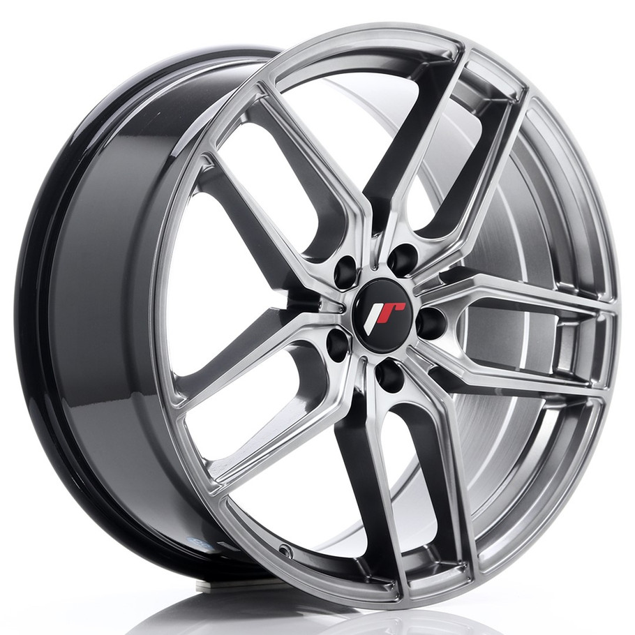 JR Wheels JR25 19x8.5 ET40 5x112 Hyper Black www.srbpower.com