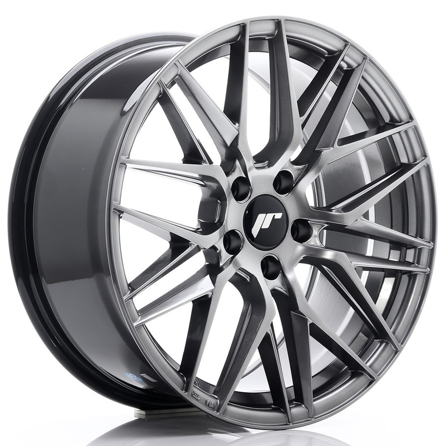 JR Wheels JR28 18x8.5 ET40 5x120 Hyper Black www.srbpower.com