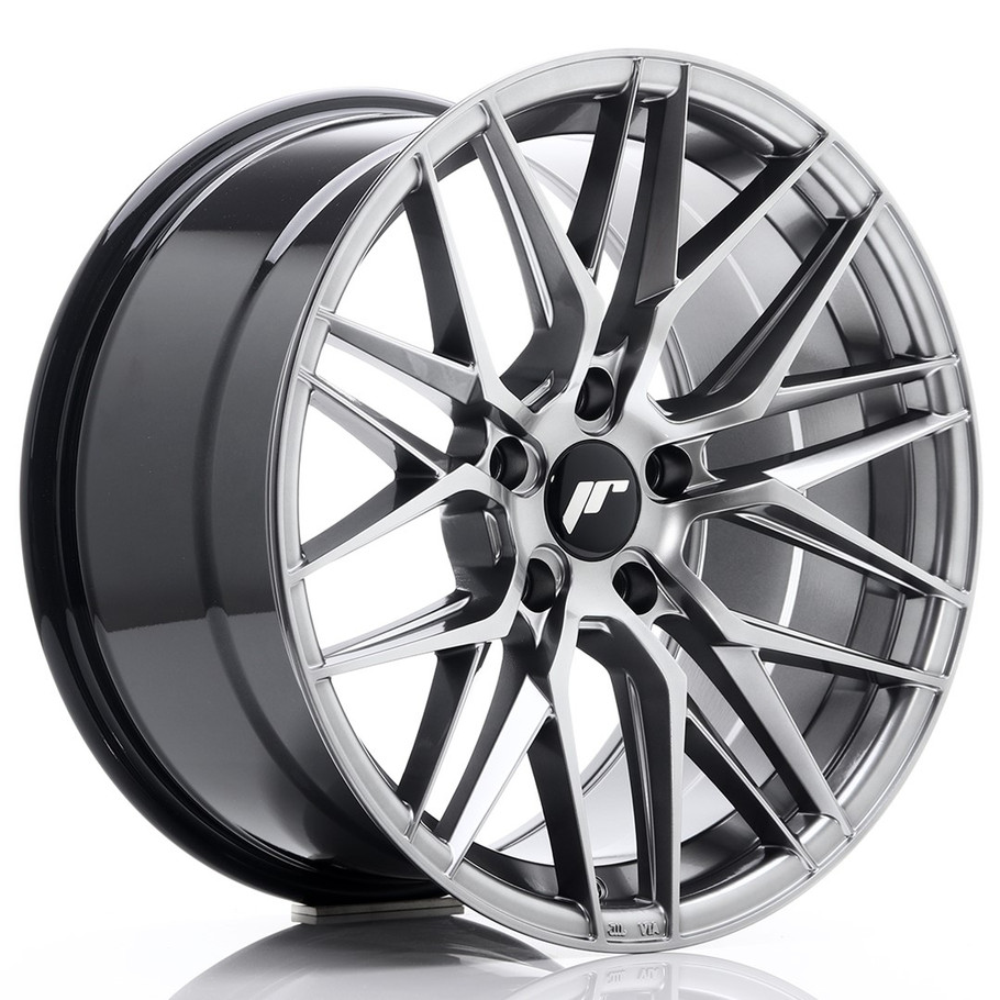 JR Wheels JR28 18x9.5 ET40 5x112 Hyper Black www.srbpower.com