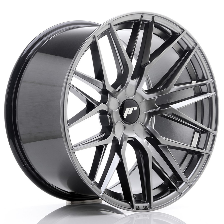 JR Wheels JR28 19x10.5 ET20-40 5H CUSTOM PCD Hyper Black www.srbpower.com