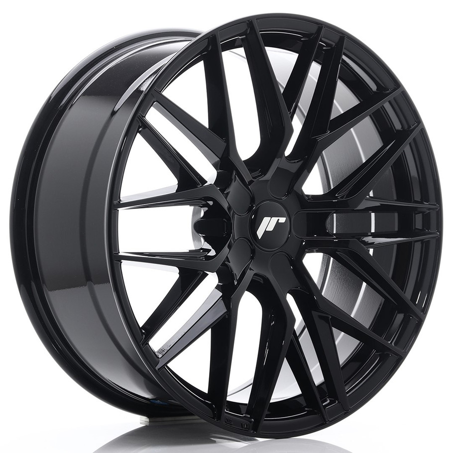 JR Wheels JR28 20x8.5 ET20-40 5H CUSTOM PCD Gloss Black www.srbpower.com