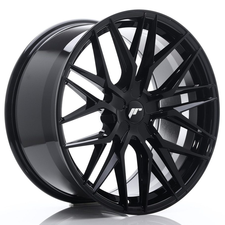 JR Wheels JR28 21x10.5 ET15-55 5H CUSTOM PCD Gloss Black www.srbpower.com