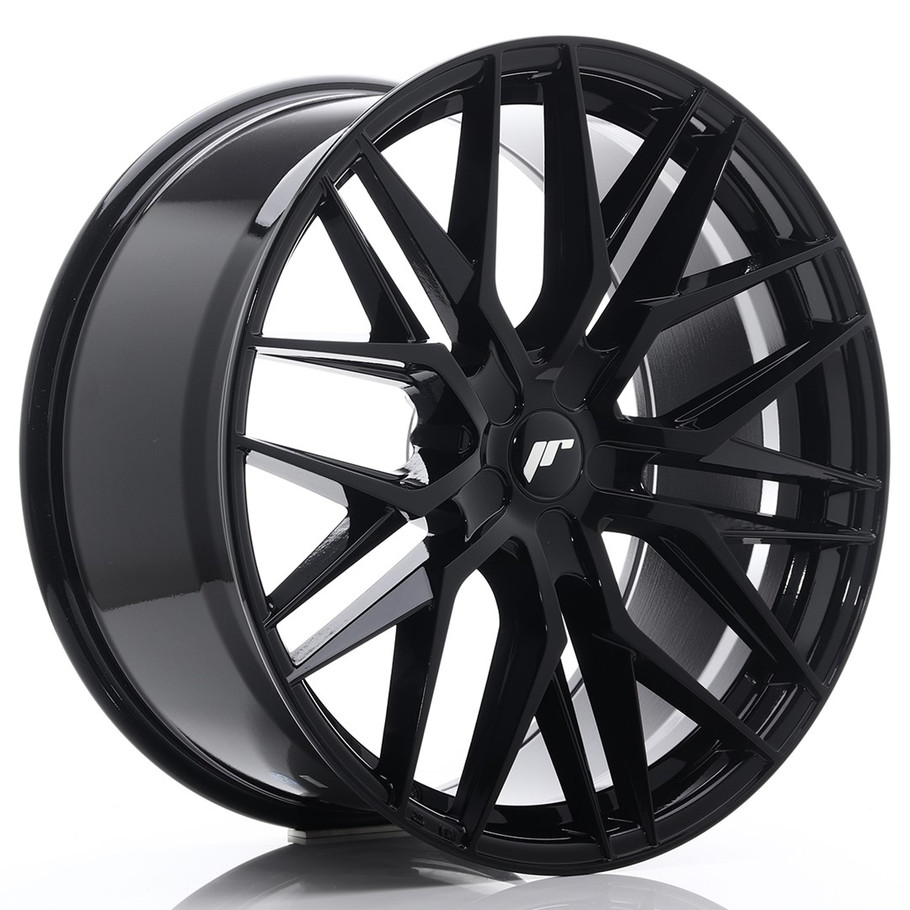 JR Wheels JR28 22x10.5 ET15-50 5H CUSTOM PCD Gloss Black www.srbpower.com